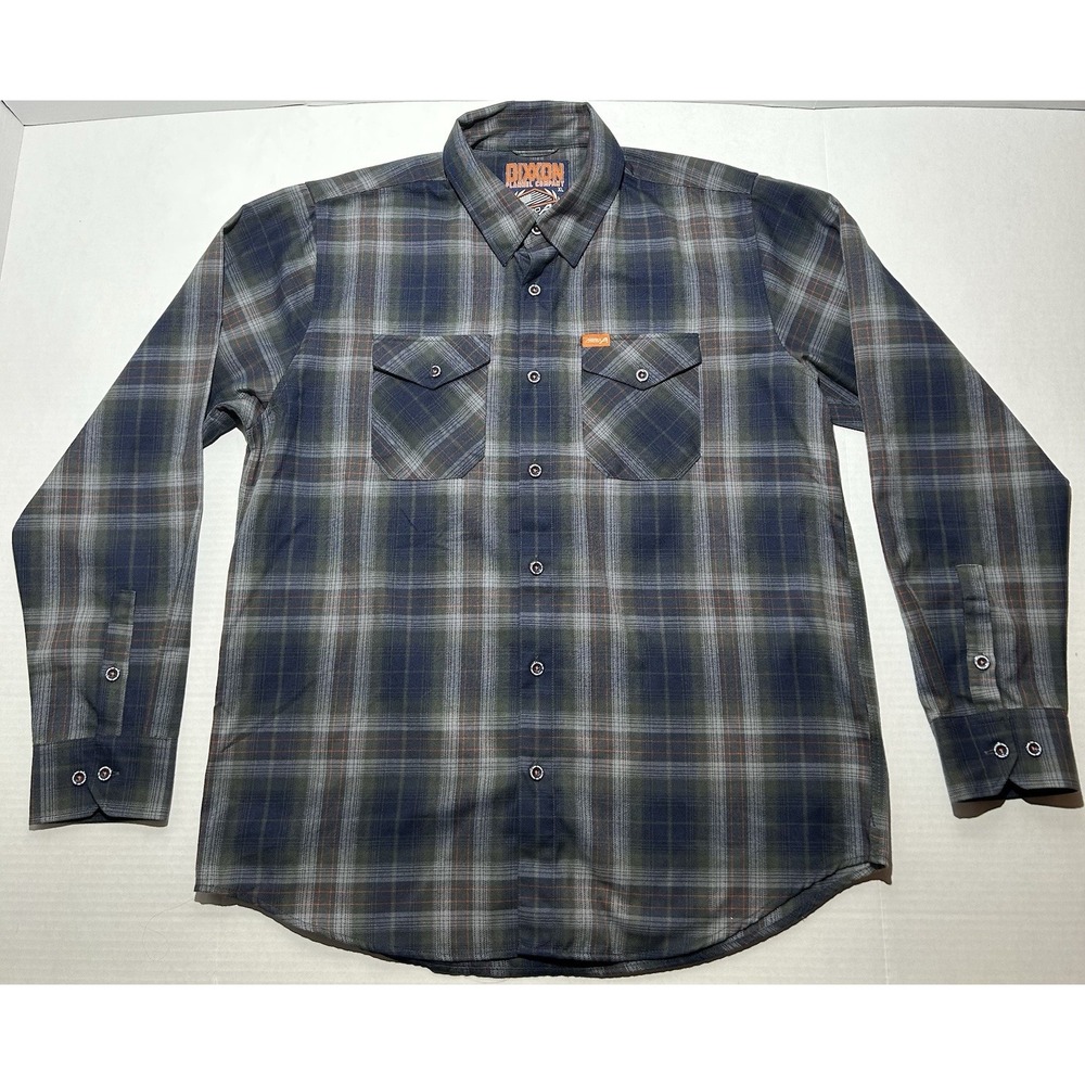 Dixxon Aero A Long Sleeve Flannel Men's Size XL (N09253300) Biker Casual EUC